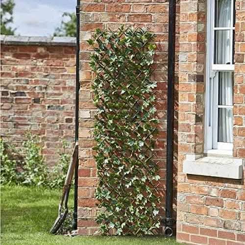 180 x 90cm Artificial Maple Leaf Expandable Willow Trellis