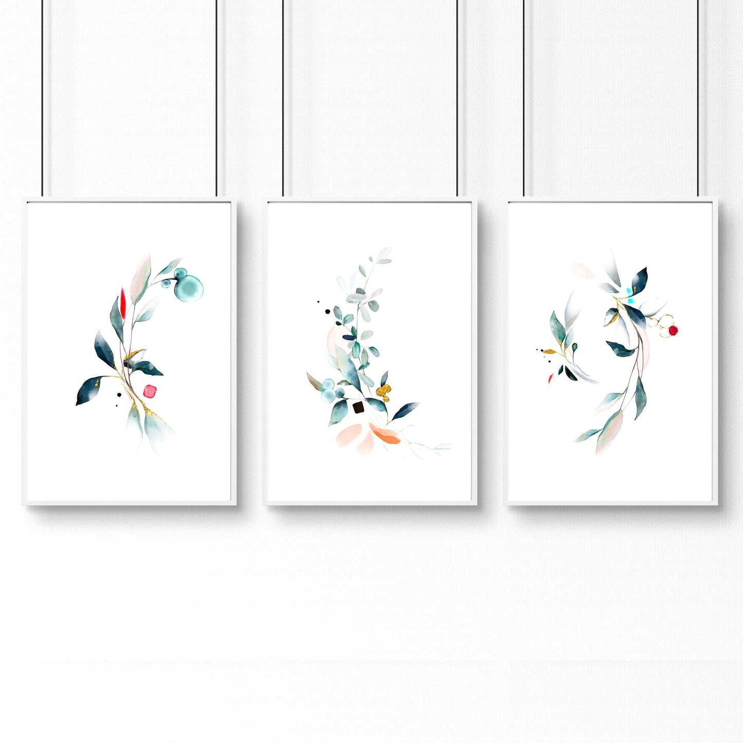 Wall Art For Work Office | set of 3 wall art prints