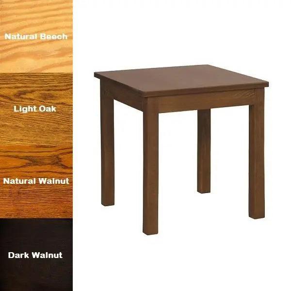 Arundel Wooden Table 70x70cm in Light Oak