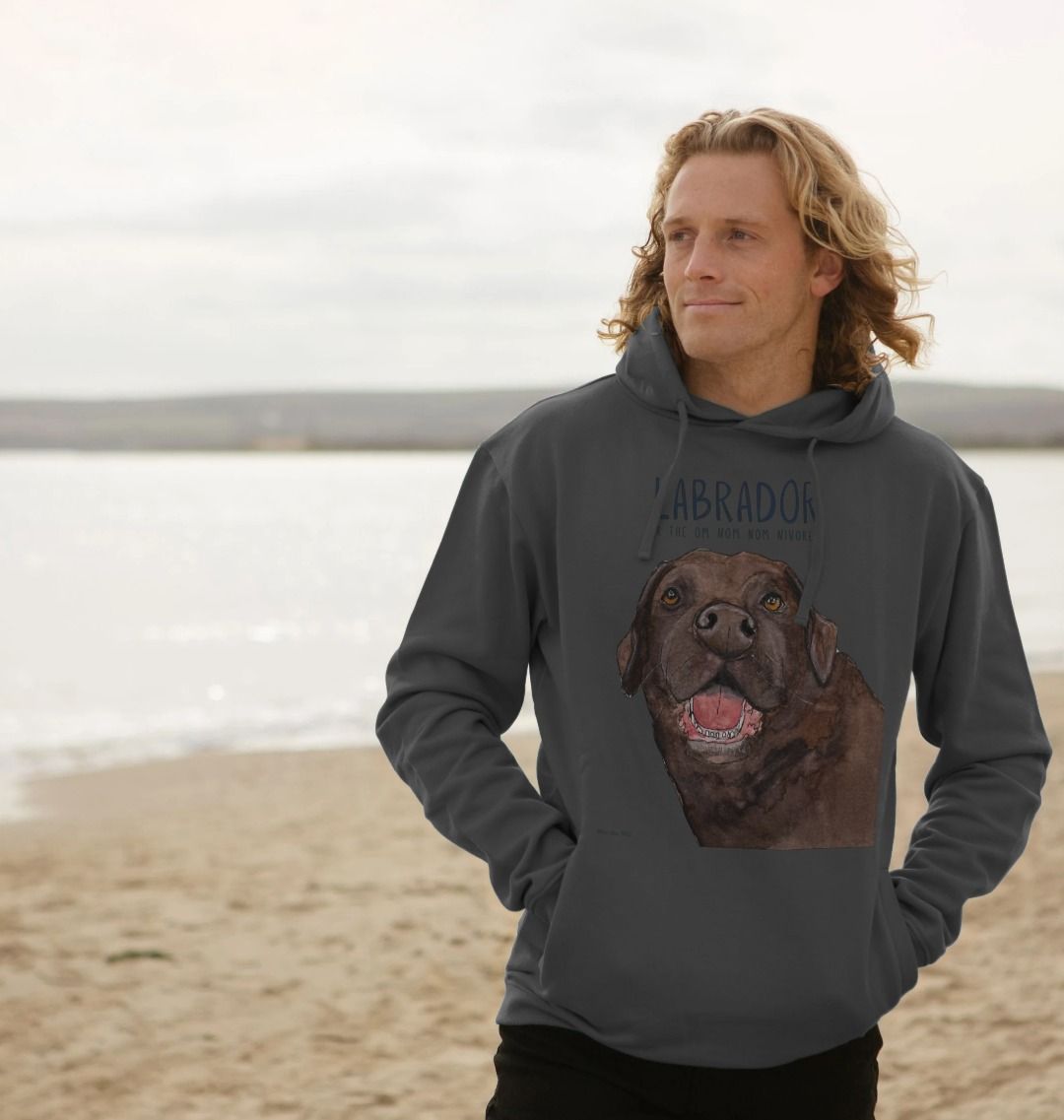 The Snack Sensei Hoodie: Featuring the Chocolate Labrador