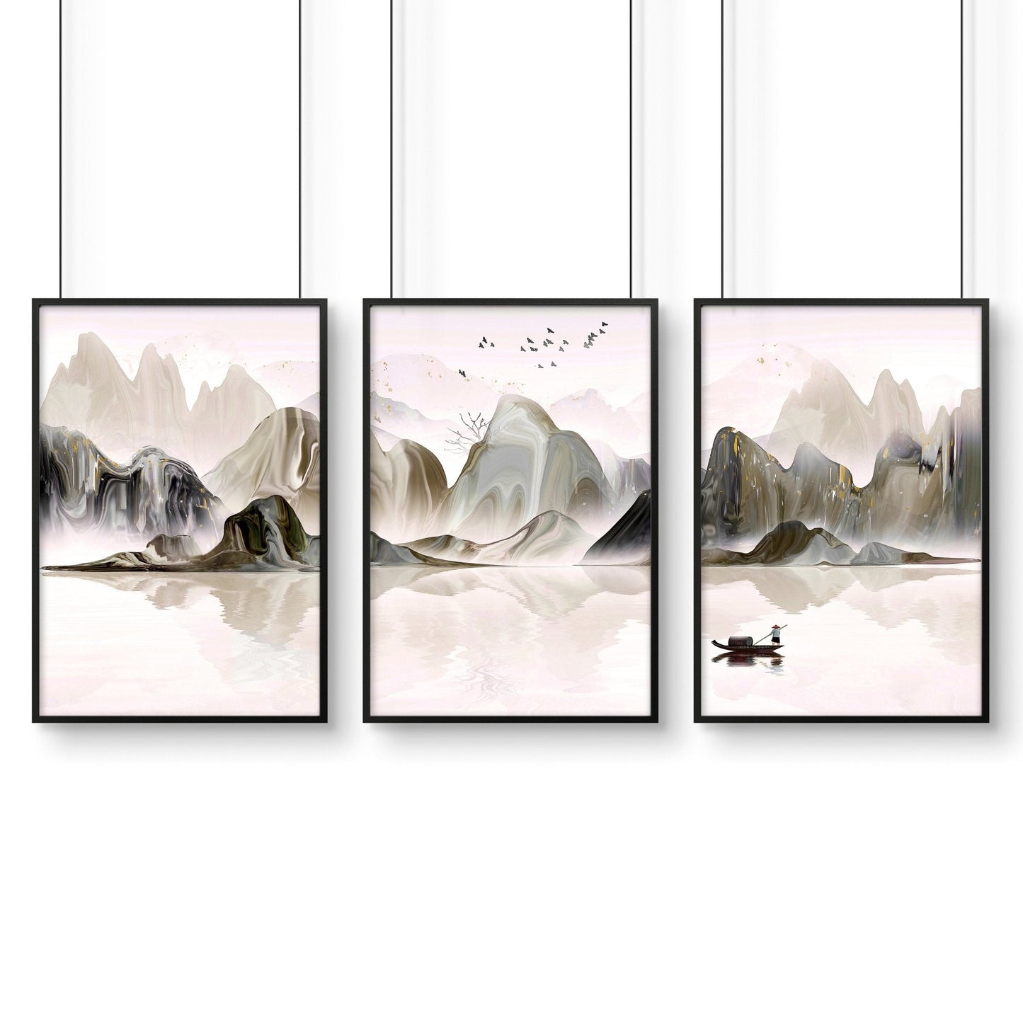 Japan art print | set of 3 wall art prints