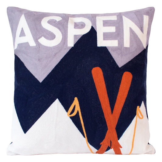 Aspen Needlepoint Cushion