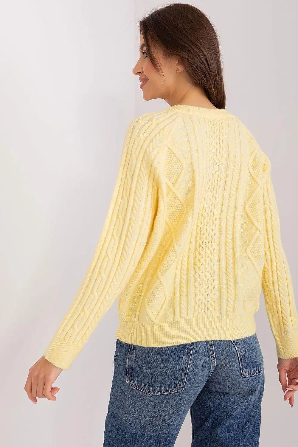 AT fabric texture womens sweater