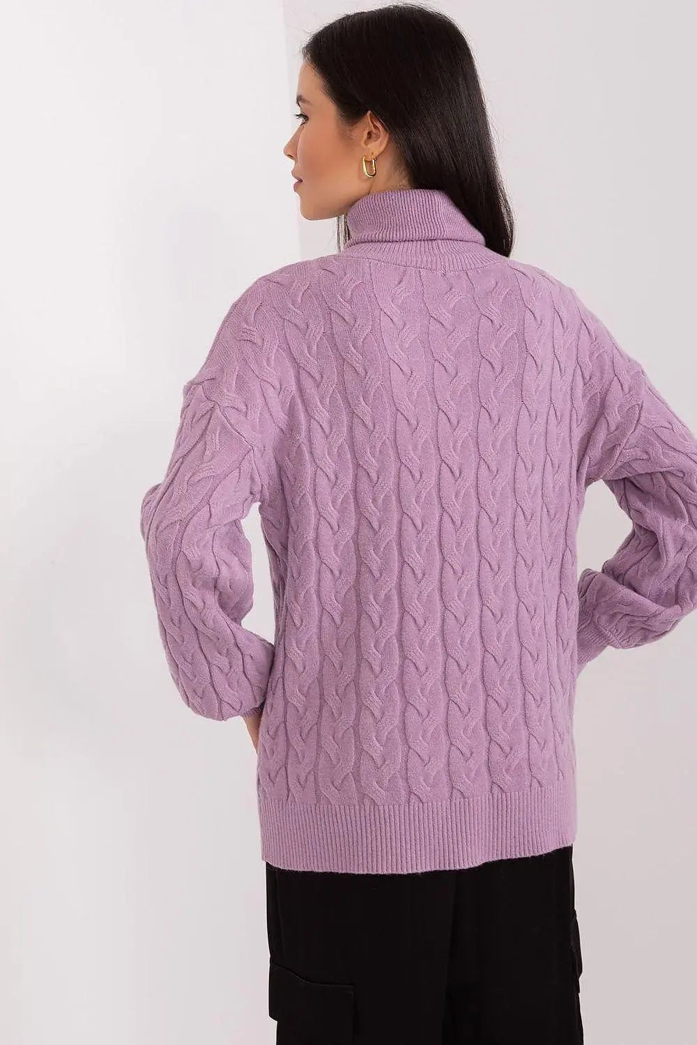 AT long sleeve turtleneck sweater