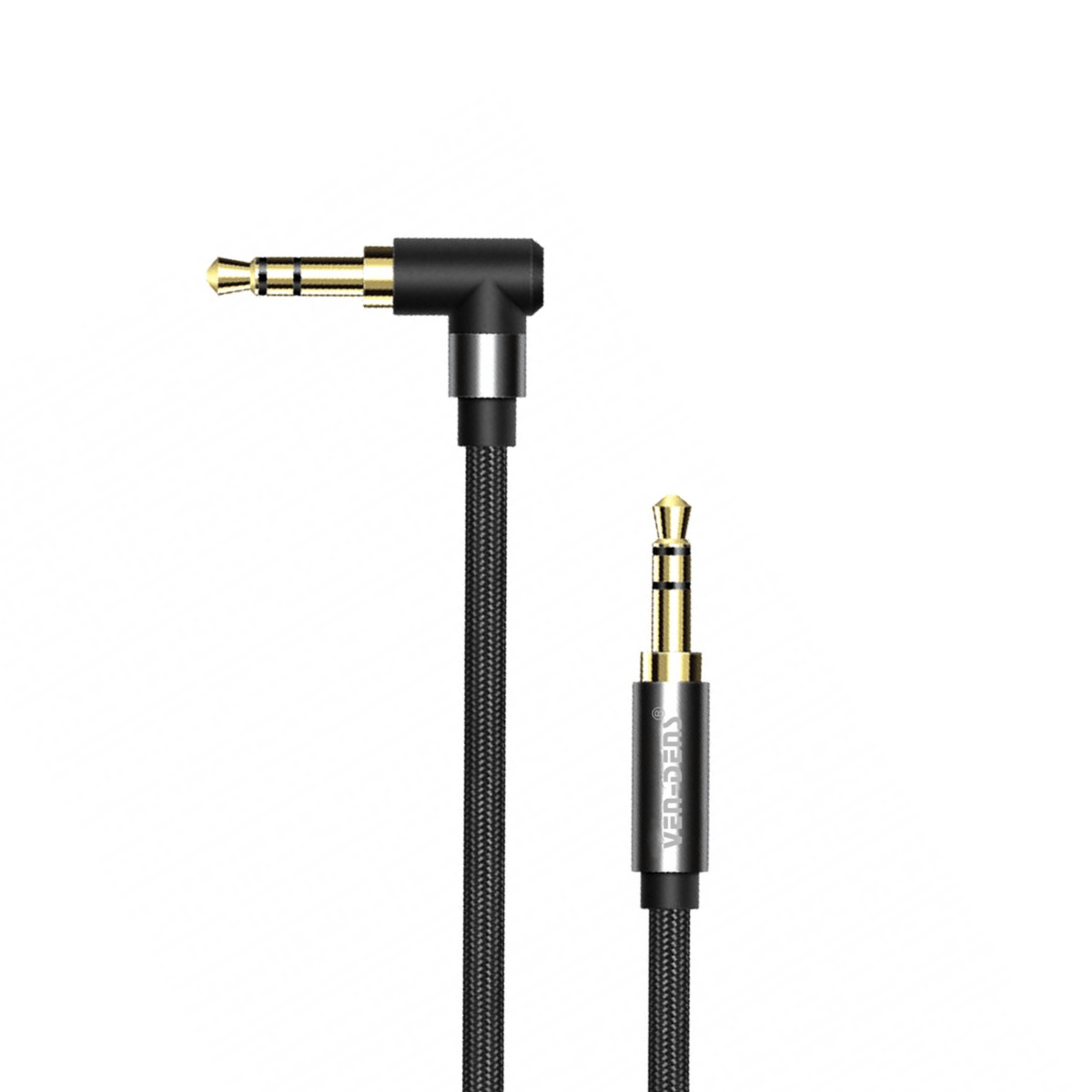 Aux Cable 3.5mm to 3.5mm Jack 1m Black