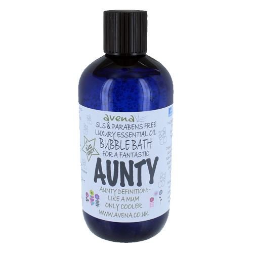 Auntie’s Gift Bubble Bath – 250ml – Handmade with Essential Oils – SLS & Parabe