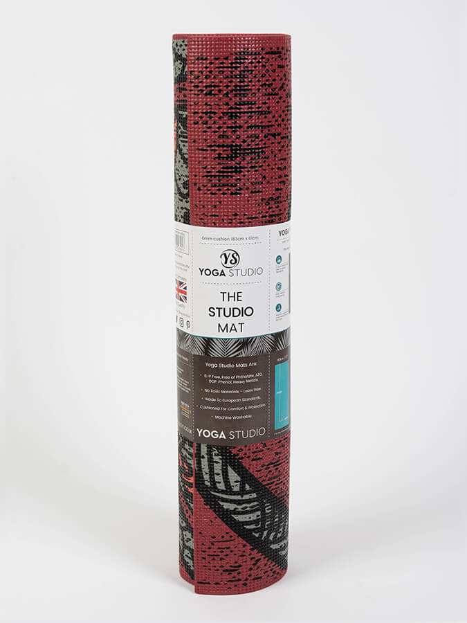 Yoga Studio Designed Reversible Sticky Yoga Mat 6mm