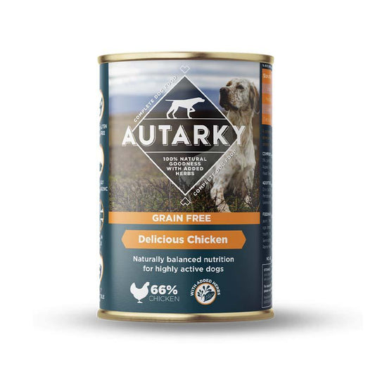 Autarky Grain Free Delicious Chicken Tins 395g - Case of 12