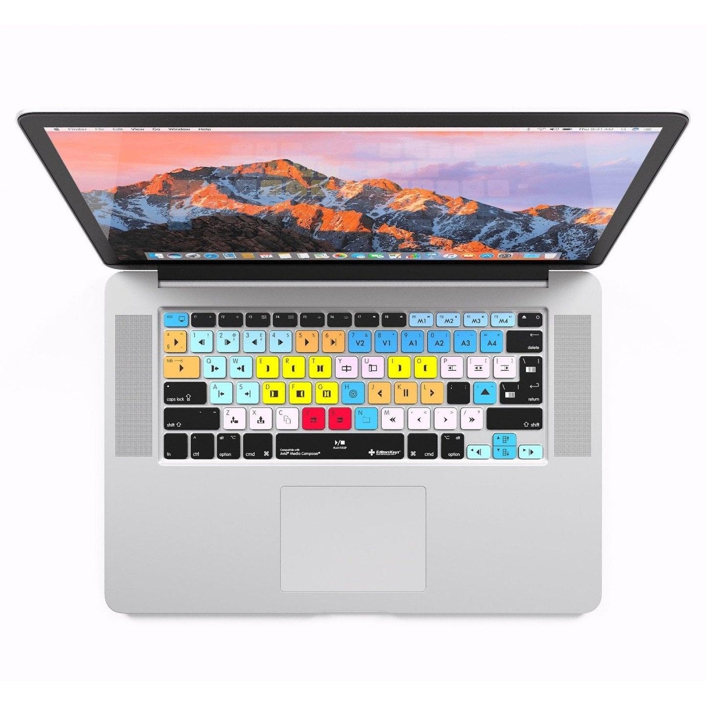 Avid Media Composer Keyboard Covers for MacBook and iMac