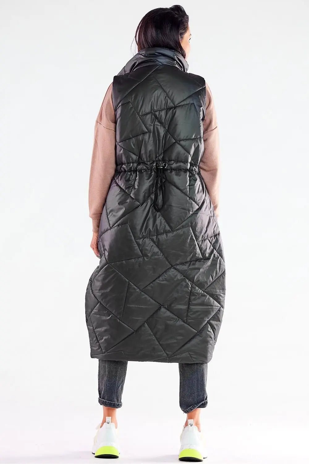Awama streamlined, oversized cut gilet