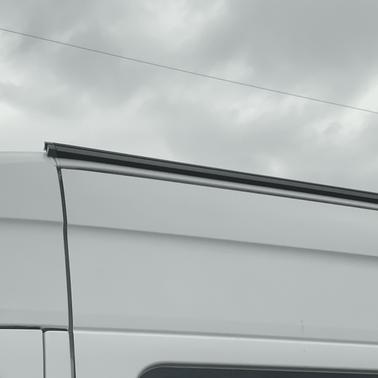 For Mercedes Sprinter / Dodge Sprinter Black Awning Rails – Drive-Away & Reimo Compatible | Van-X