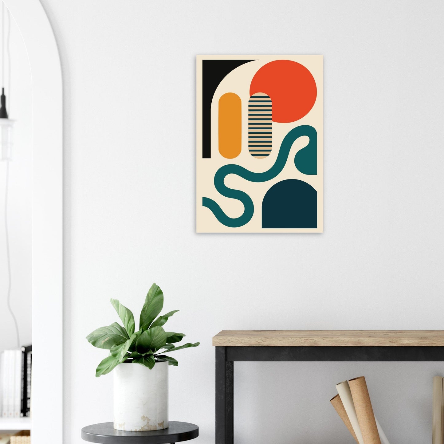 Abstract Bliss - Premium Matte Paper Poster