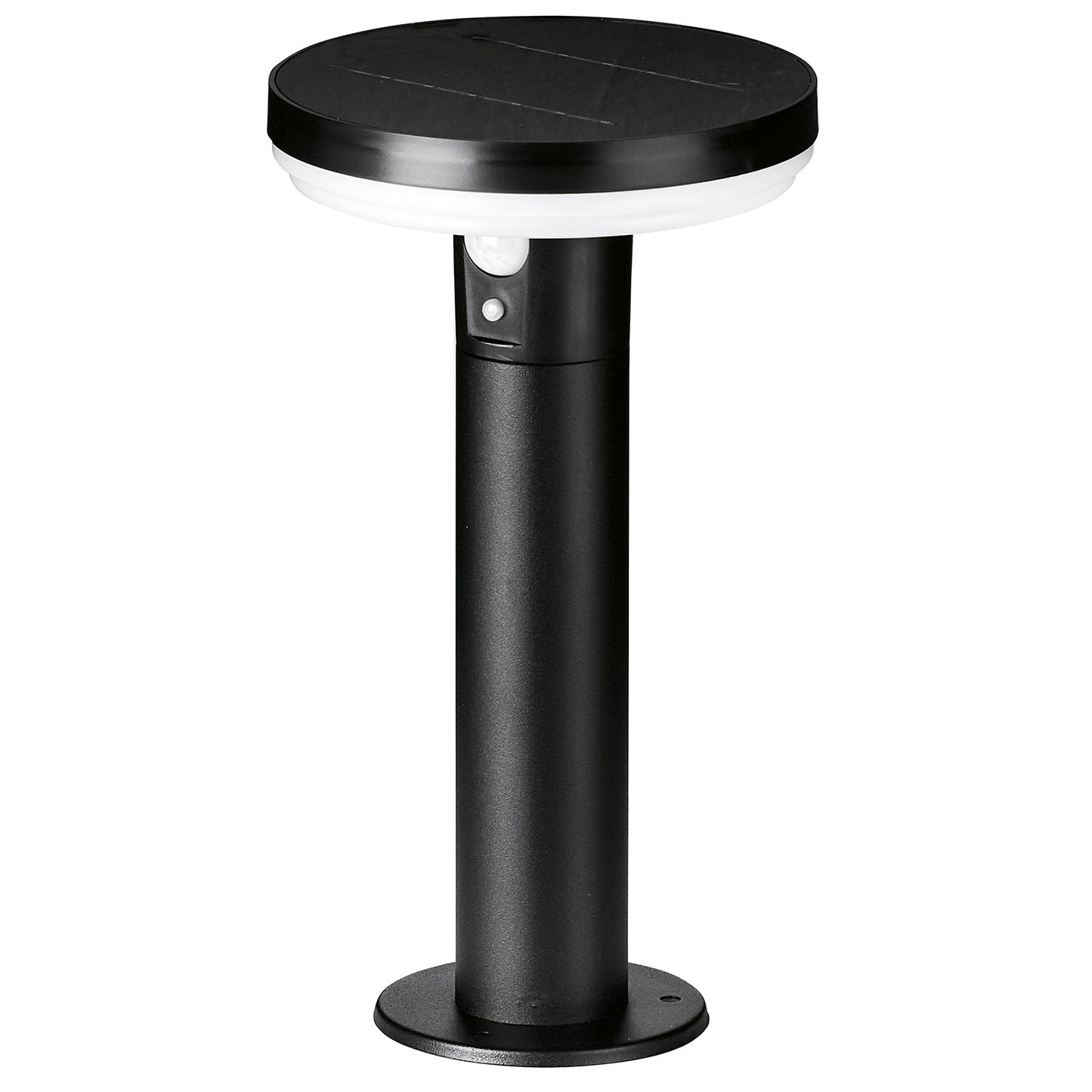 4lite Antheia IP54 Die-Cast Aluminium LED Solar Garden Spike Light with Built in PIR Motion Sensor