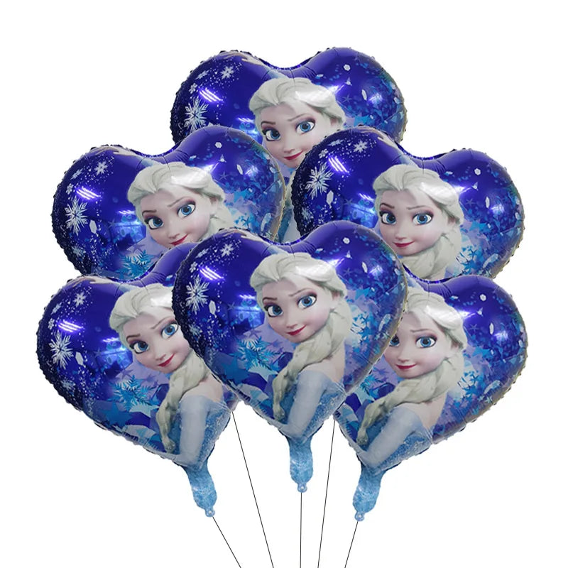 Frozen Anna Elsa Party Supplies – Disposable Plates Cups Napkins Balloons