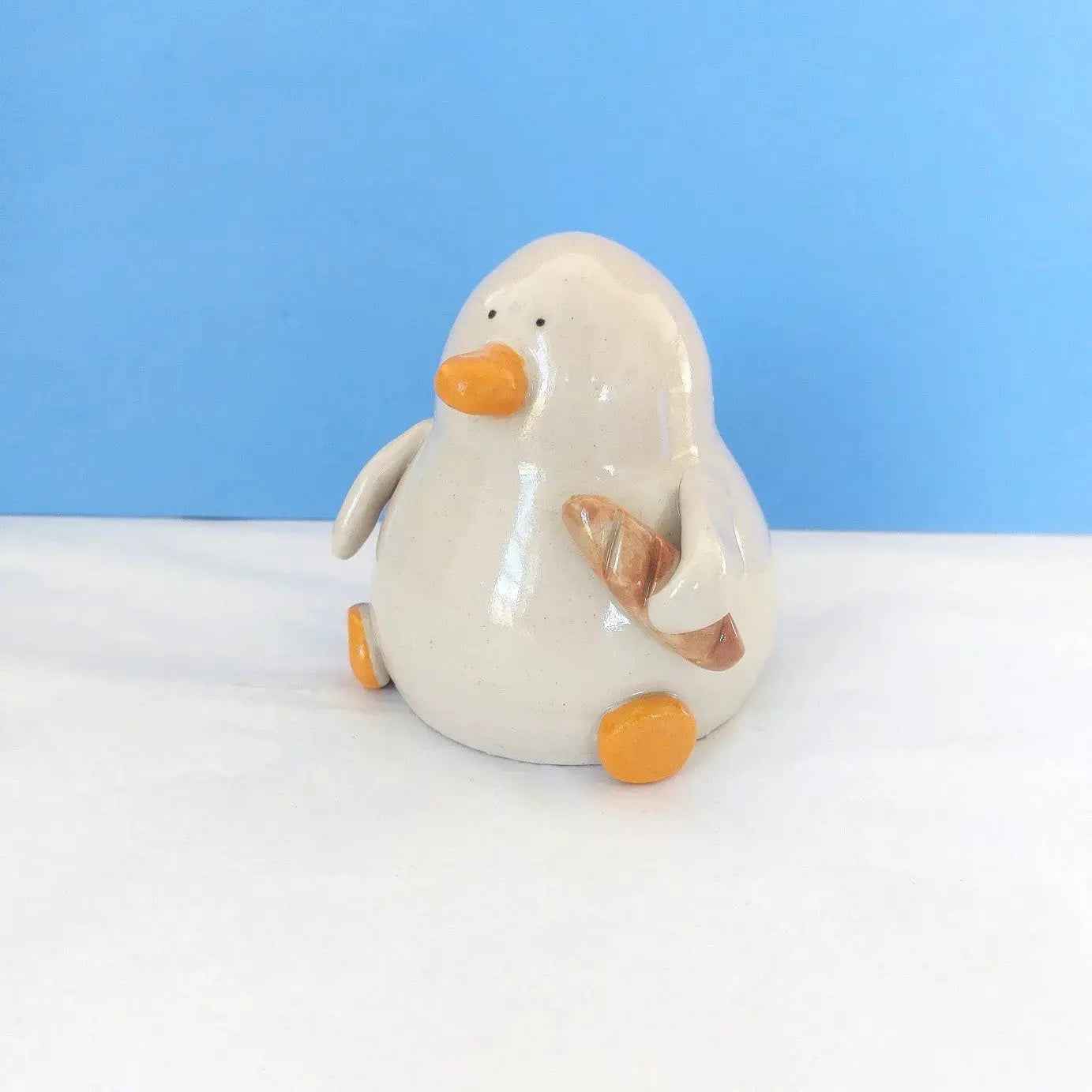 Ed with the Bread - Baguette Duck