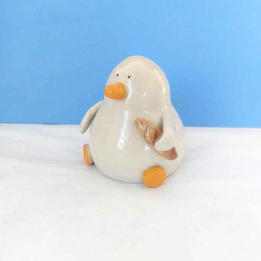 Ed with the Bread - Baguette Duck