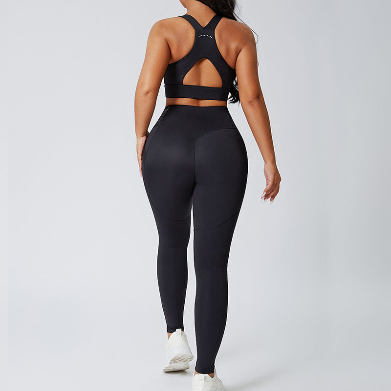 European And American Skinny Yoga Clothes Gym Exercise Suit