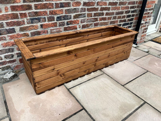 Charles Taylor Trading Willougby Trough/Planter  Brown