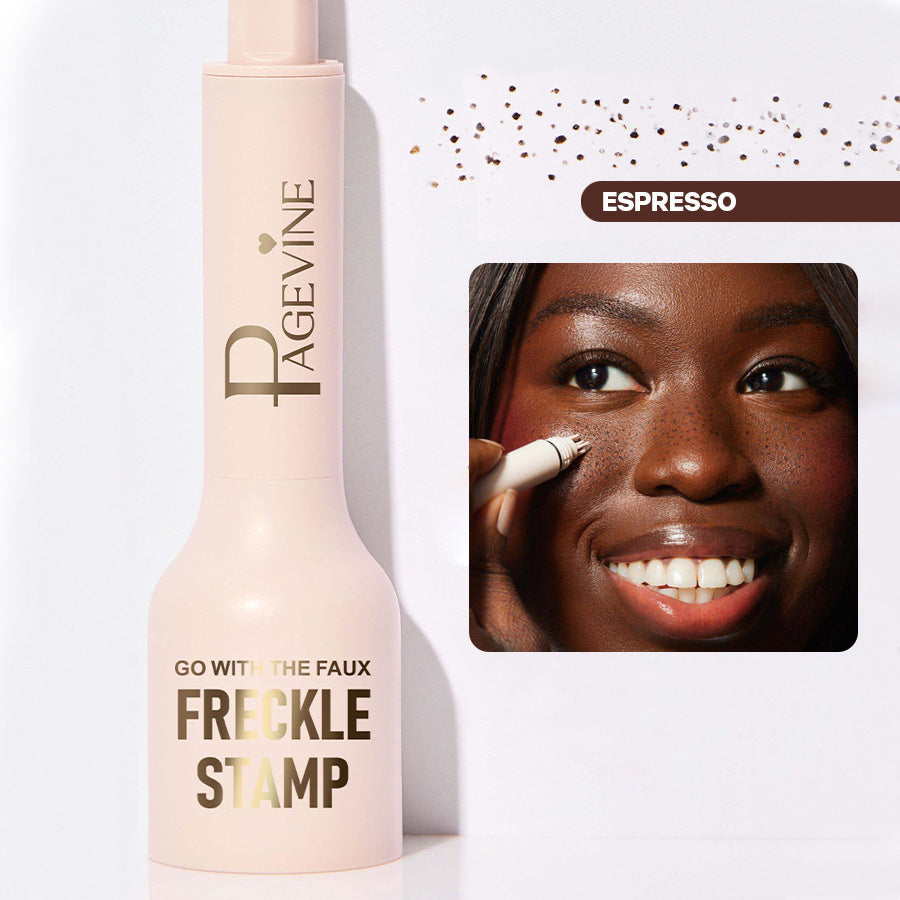 Five Point Freckle Stamp Pen Liquid Air Cushion Natural-Look Lifelike Freckle Quick-Dry Dot Spot Mole Effortless Lasting Makeup