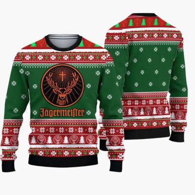Men And Women Digital Printing Christmas Round Neck Sweater Tops