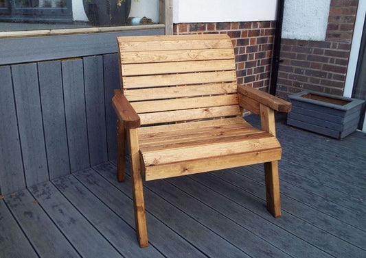 Charles Taylor Trading Grand Chair  Brown