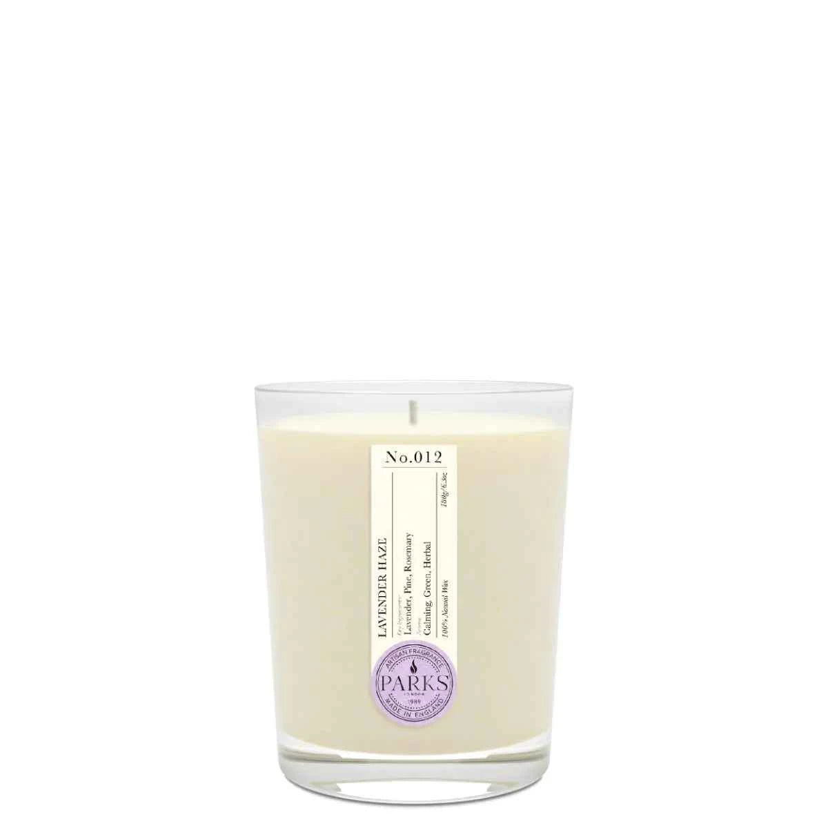 LAVENDER HAZE 1 WICK SCENTED CANDLE 180G