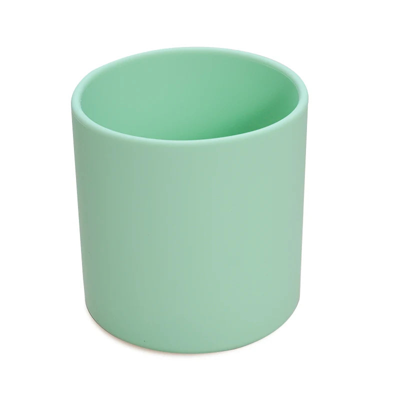 Silicone Baby Sippy Cup 220ML - Leakproof Toddler Drinking Cup