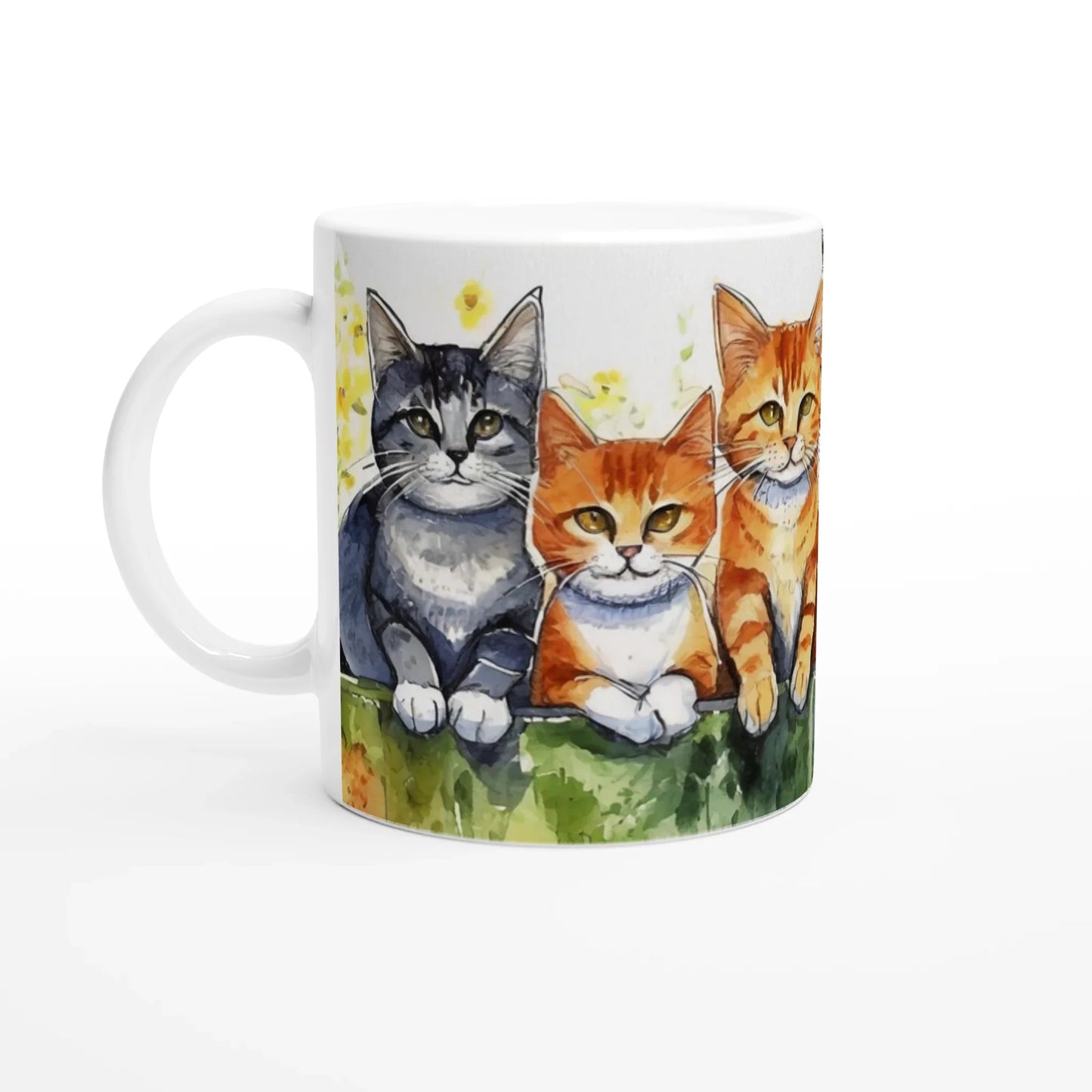🐾 Coffee with Cats – Ceramic Mug for Cat Lovers ☕🐱