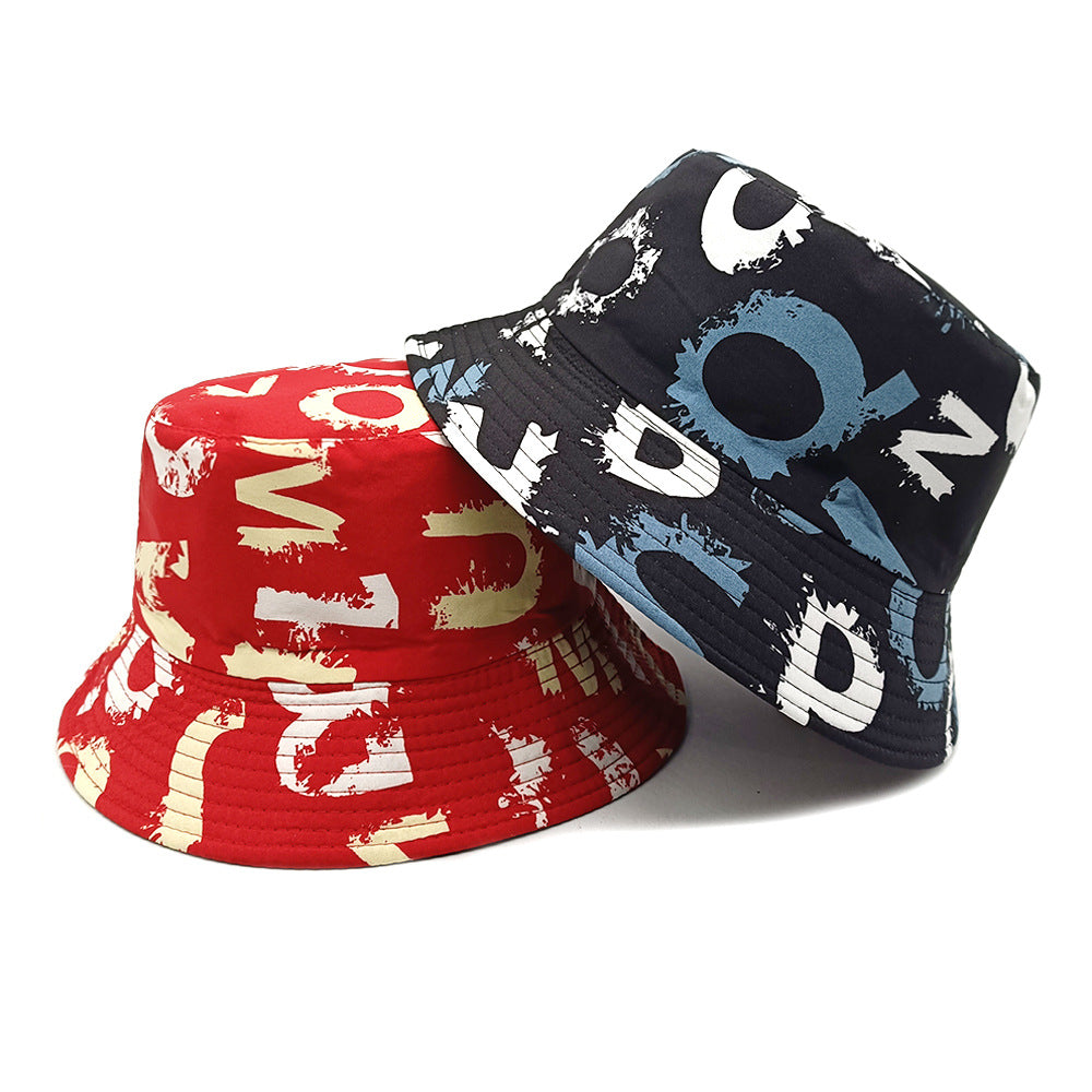 Versatile Couple Double-sided Sun-proof Basin Hat Casual Hat