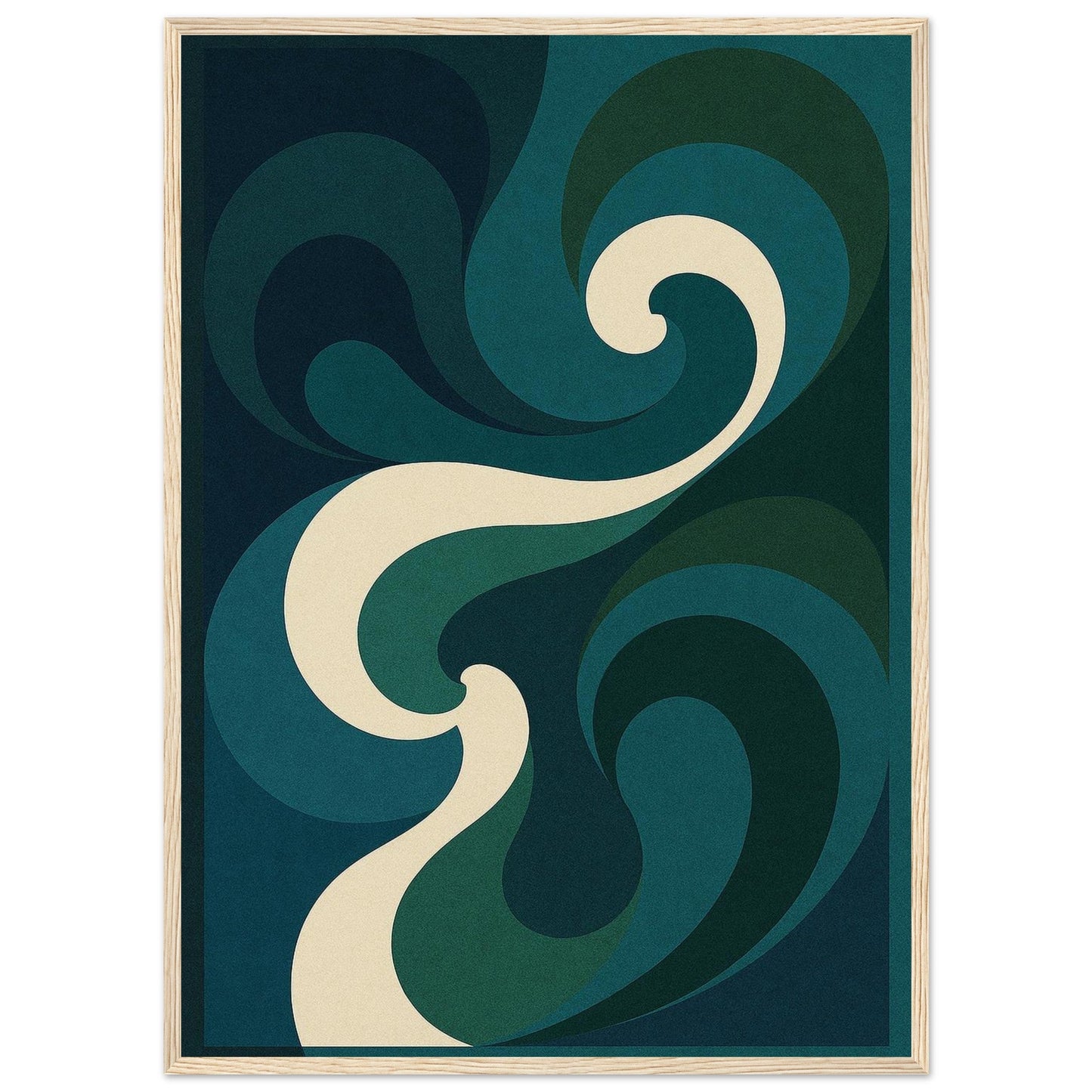 Abstract Awaken - Premium Matte Paper Wooden Framed Poster