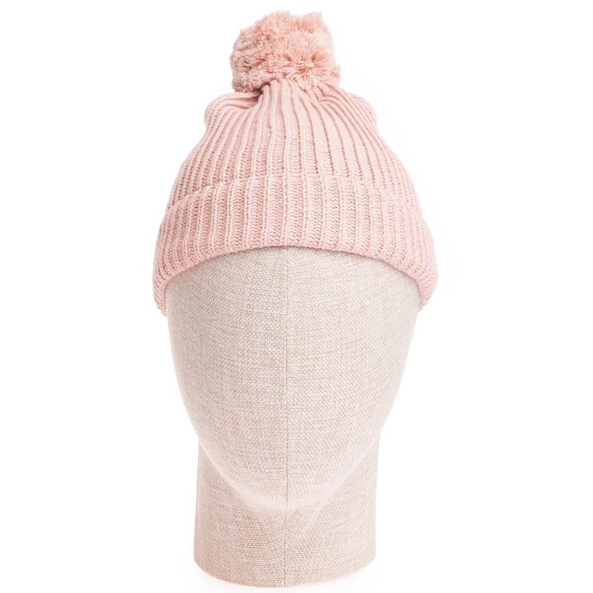 HelloBaby Pom-Pom Knitted Baby Beanie (One Size)