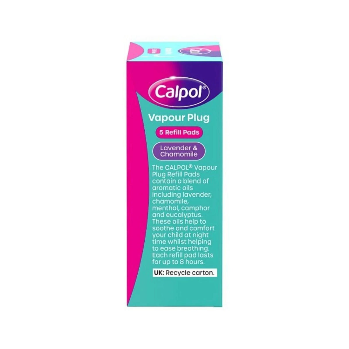 Calpol Vapour Plug Lavender and Chamomile 5 Refill Pads