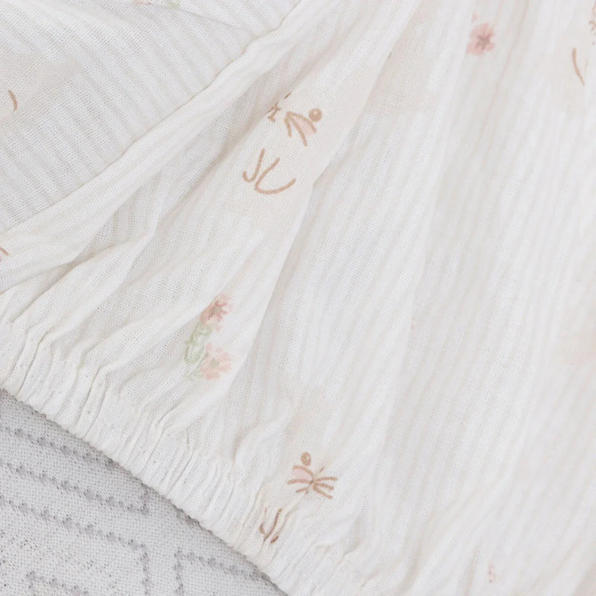 Little Dreams Girls Baby Sheet 70x140 cm - White