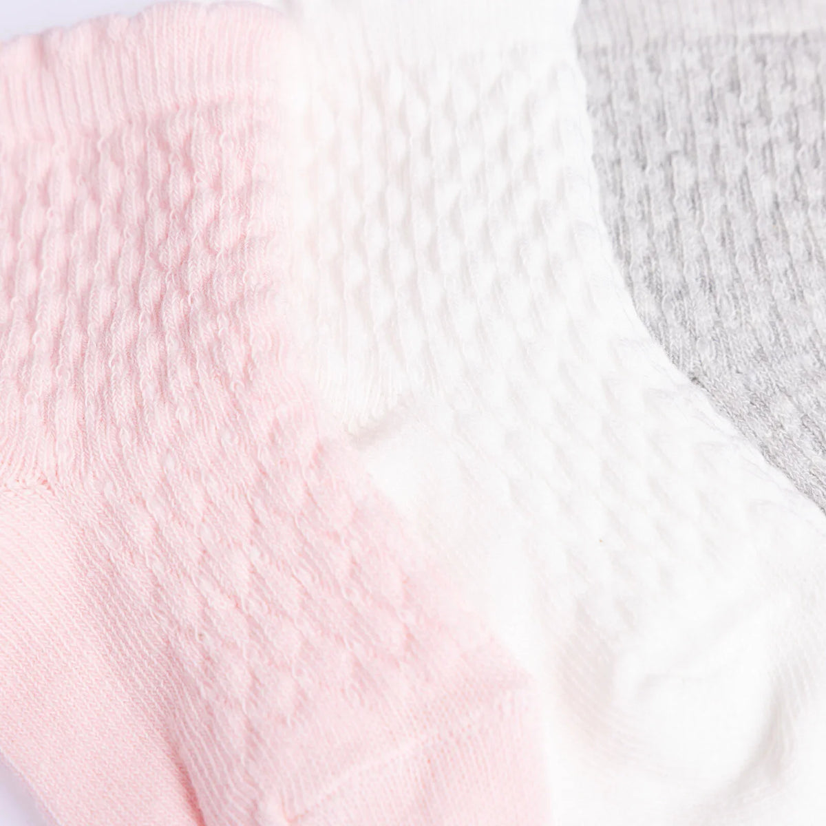 HelloBaby 3 Pack Ankle Baby Socks (Newborn to 4-5 Years)