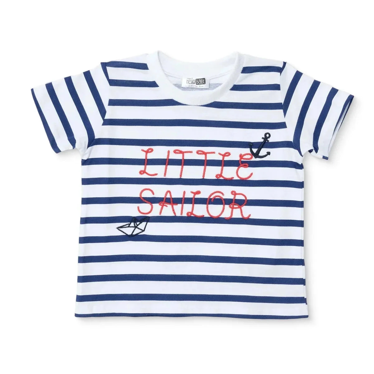 HelloBaby Printed Short Sleeve Jersey Baby T-Shirt (3-6 Months to 4-5 Years)