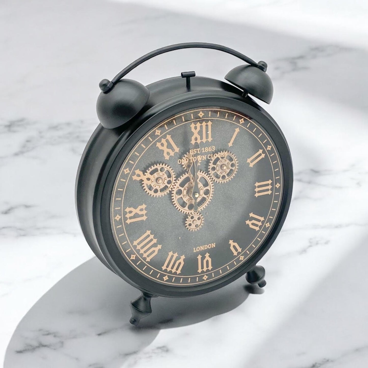 50CM GEAR TABLE CLOCK