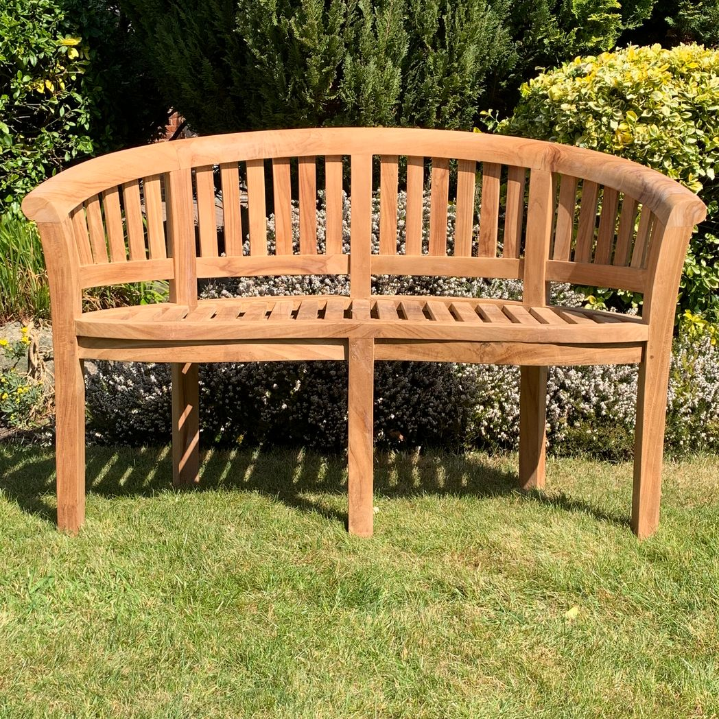 130CM 2 SEAT PEANUT BENCH