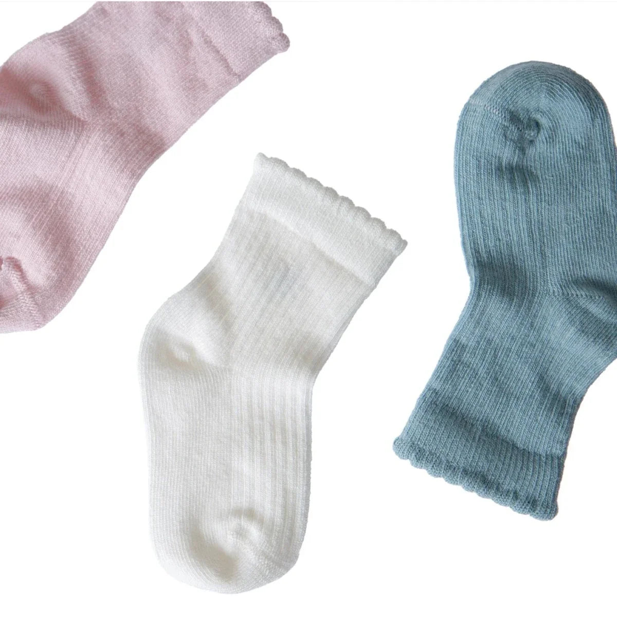 HelloBaby 3 Pack Floral Print Ankle Baby Socks (Newborn to 4-5 Years)