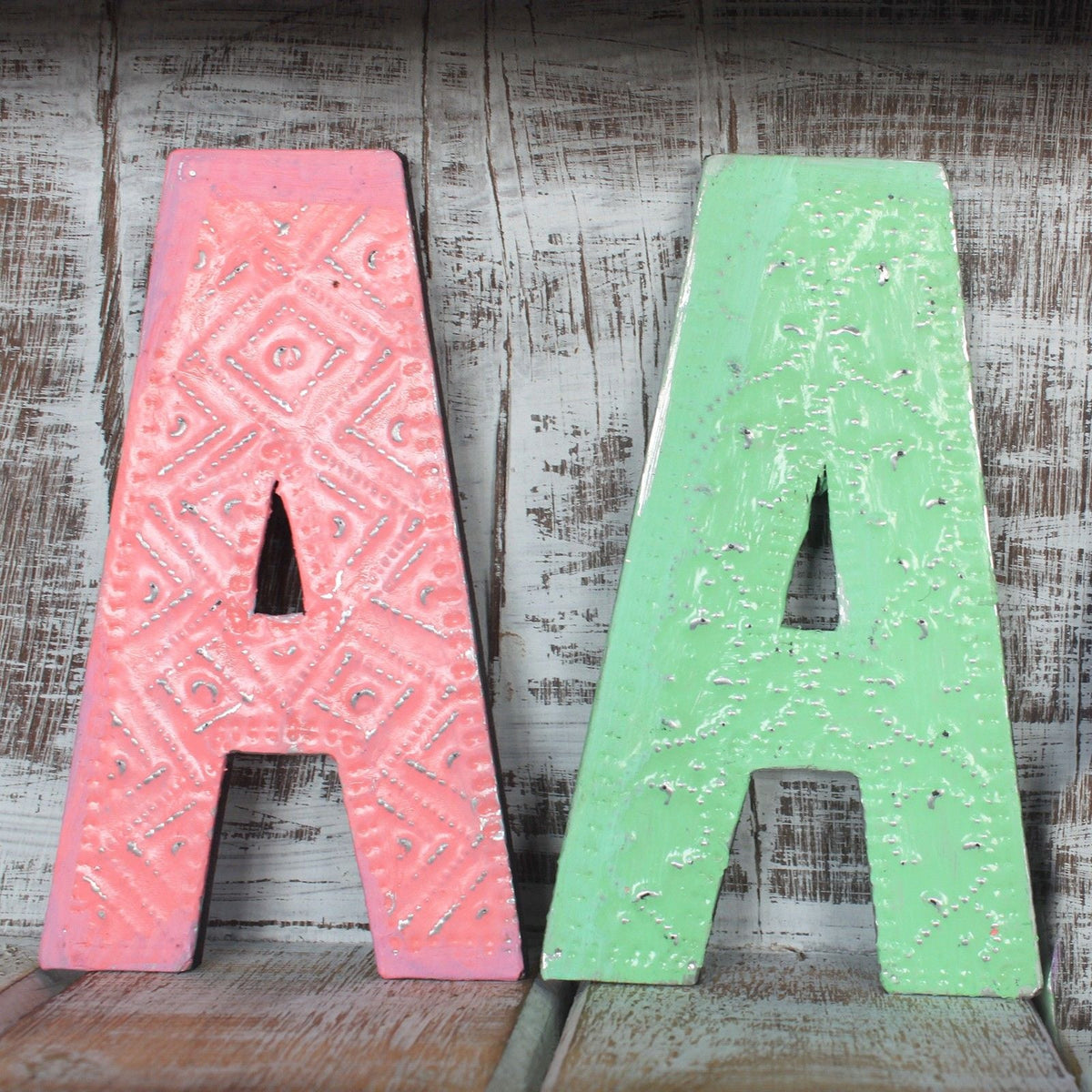 Letter "A" - Assorted Colours - 15cm