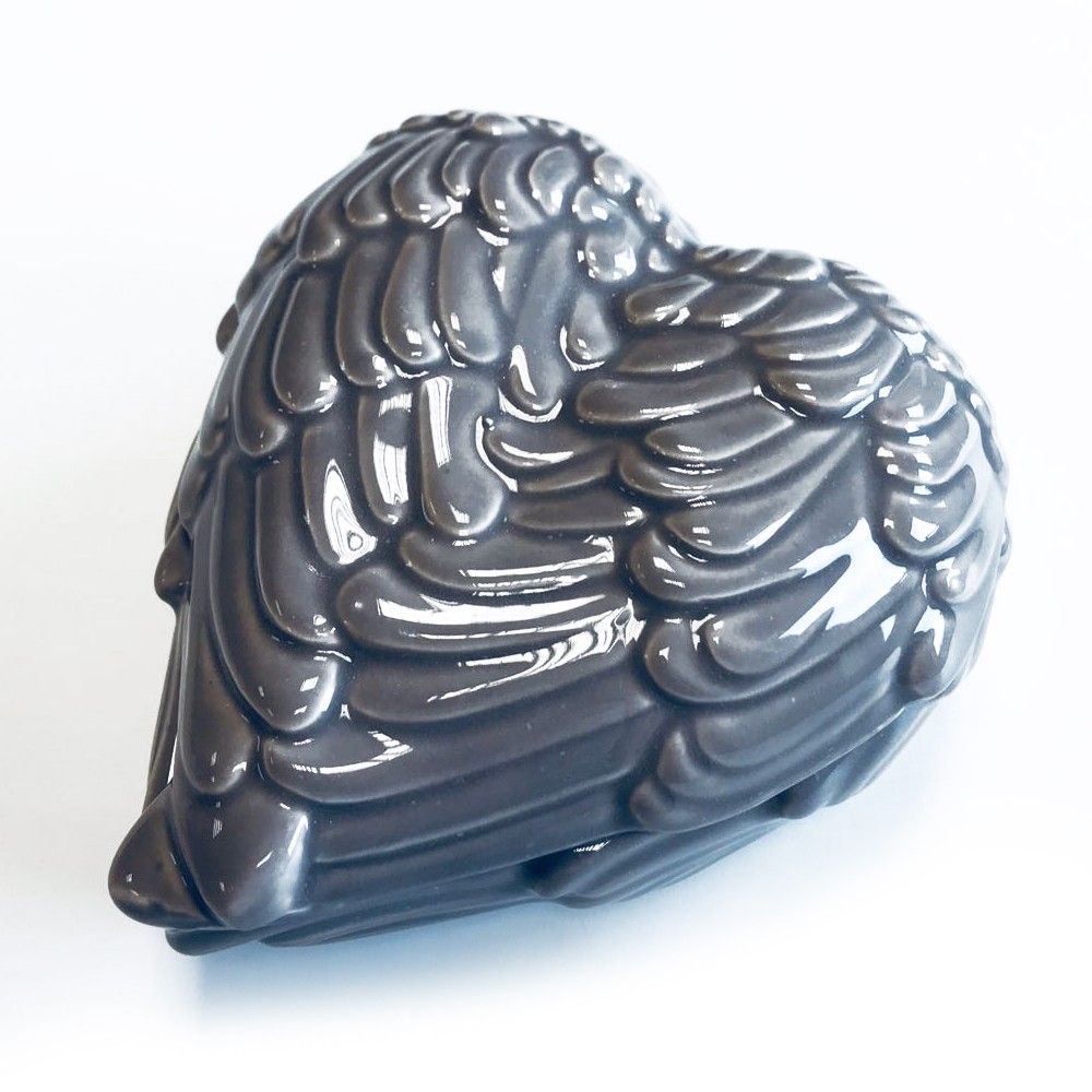Angel Wings Trinket Box - Stone