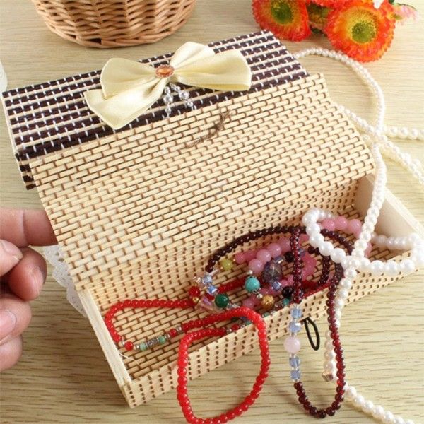 Square Box 21.5cm - Natural
