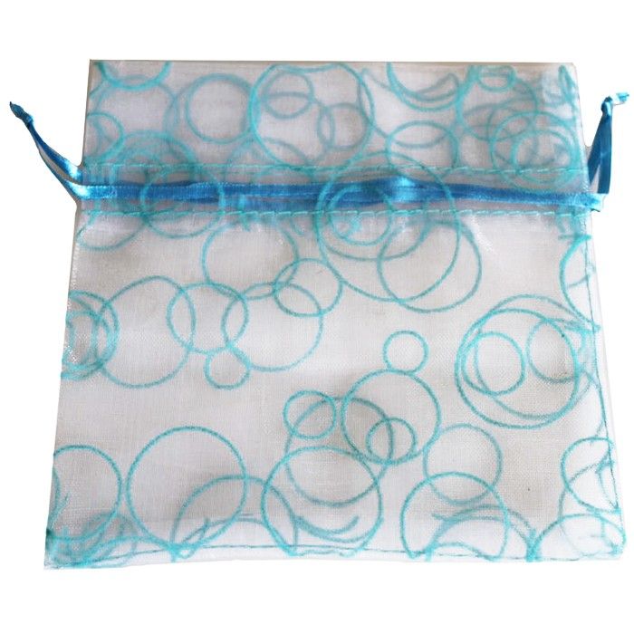 Bubble Organza Bag - Pale Blue