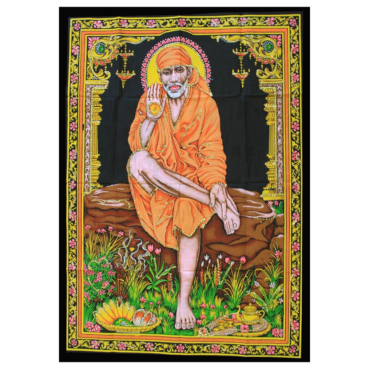 Indian Wall Art - Sai Baba