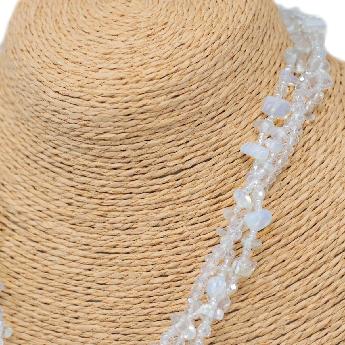 Chipstone & Bead Necklace - Opal