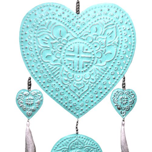 Aluminium Mobile - Hearts (assorted colors)