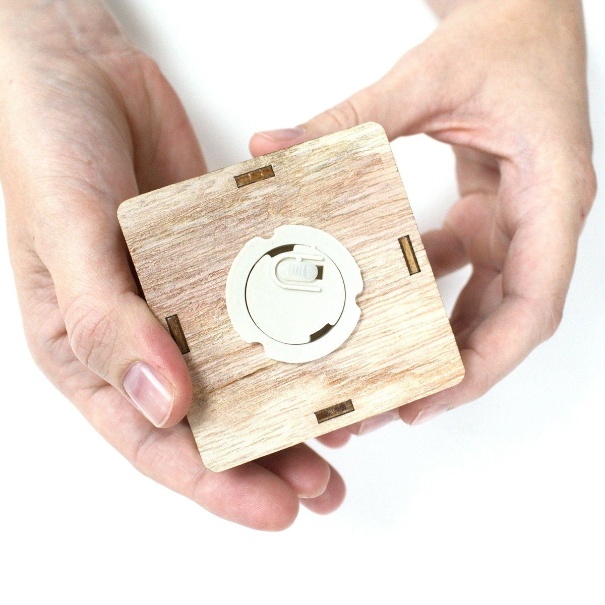 Small Wooden LED Light Shadow House