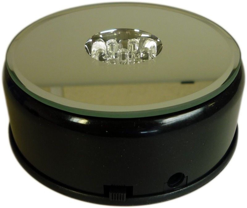 LED Light Block - Rotating Coloured 9.6cm