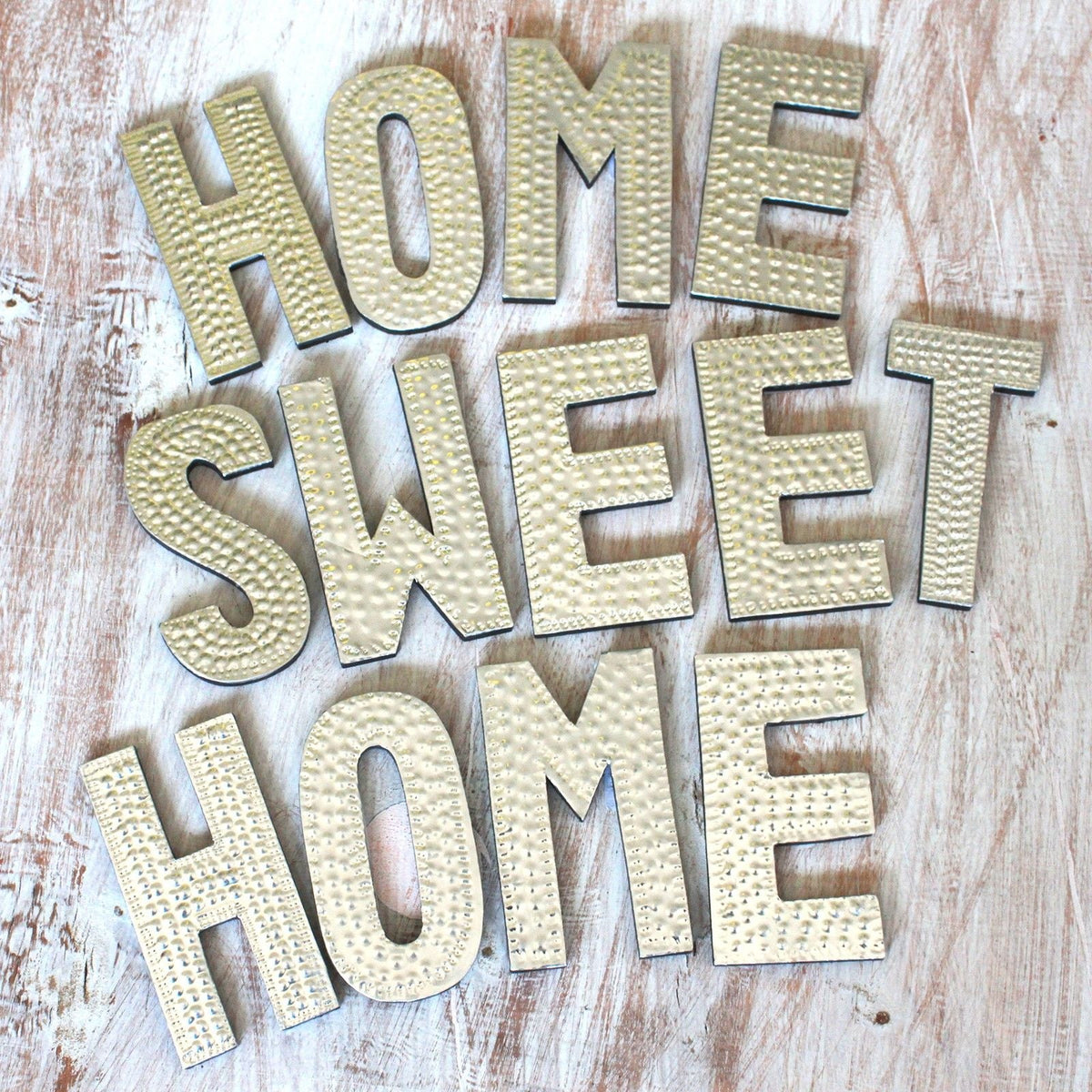 Sm Arty Aluminum Letters - N