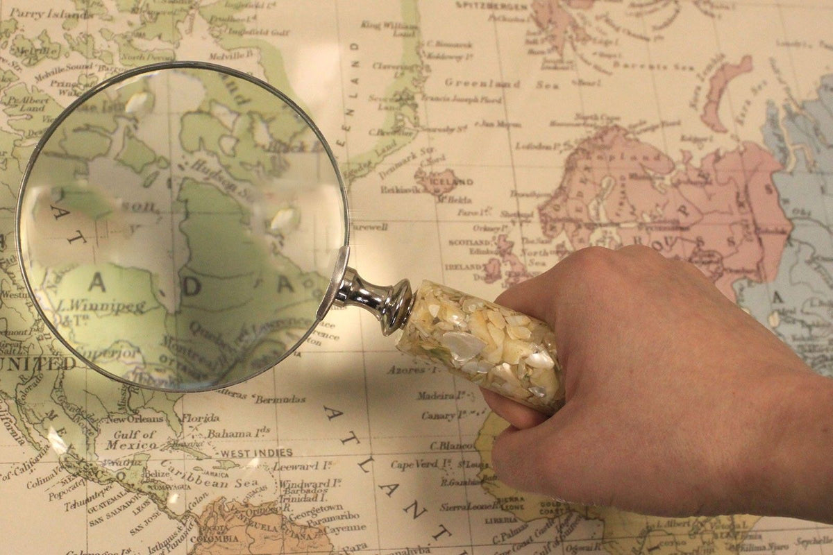 Vintage Magnifying Glasses - Mother of Pearl