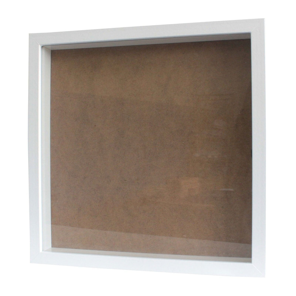 Deep Box Frame - Large Square - 34x34cm - White (Special)